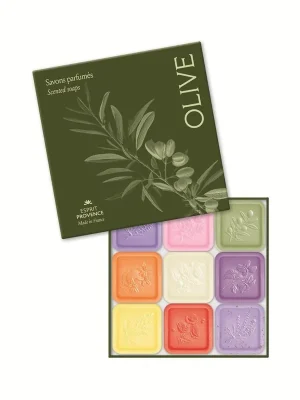 Must-Have OlivaDárková sada mýdel, 9 × 25 g