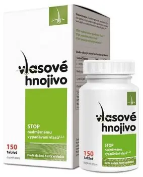 Víkendová Akce VLASOVÉ HNOJIVO 150 tablet proti vypadávání, řídnutí, lámání a třepení vlasů