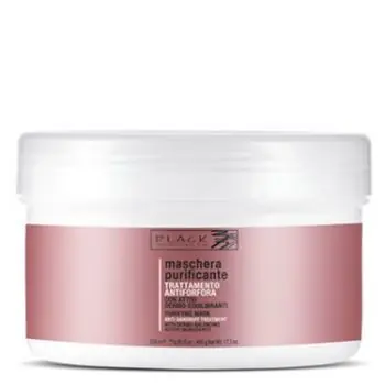 Nová Kolekce BLACK Péče o vlasy Anti-Dandruff Maschera 500ml - vlasová maska proti lupům