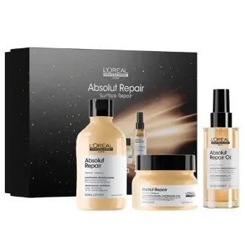 Sezónní Sleva LOREAL Gift SET Absolut Repair Xmas - dárková sada - šampon + maska + olejová péče