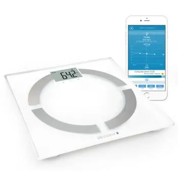 Doprava Zdarma MEDISANA BS 444 Analytická osobní digitální váha do 180kg s Bluetooth
