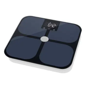 MEDISANA BS 650 Digitální osobní váha do 180kg s Bluetooth a WiFi - černá Cenově Výhodný
