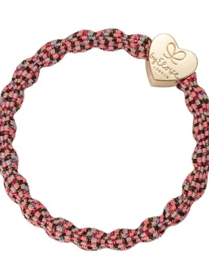 By Eloise London Metallic Gold Heart Sezónní Sleva