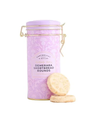 Demerara Shortbread RoundsSušenky s cukrem Demerara, v plechové dóze, 150 g Kup Teď