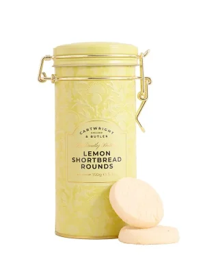 Lemon Shortbread RoundsCitronové sušenky v plechové dóze, 150 g Bezpečná Platba