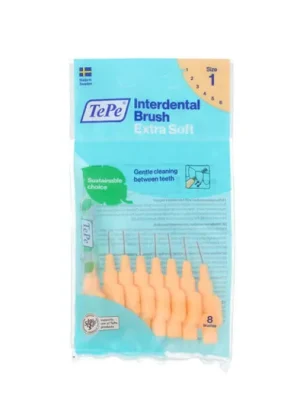 TePe Extra Soft mezizubní kartáčky 1 oranžové (0,45 mm) 8 ks Zlevněný