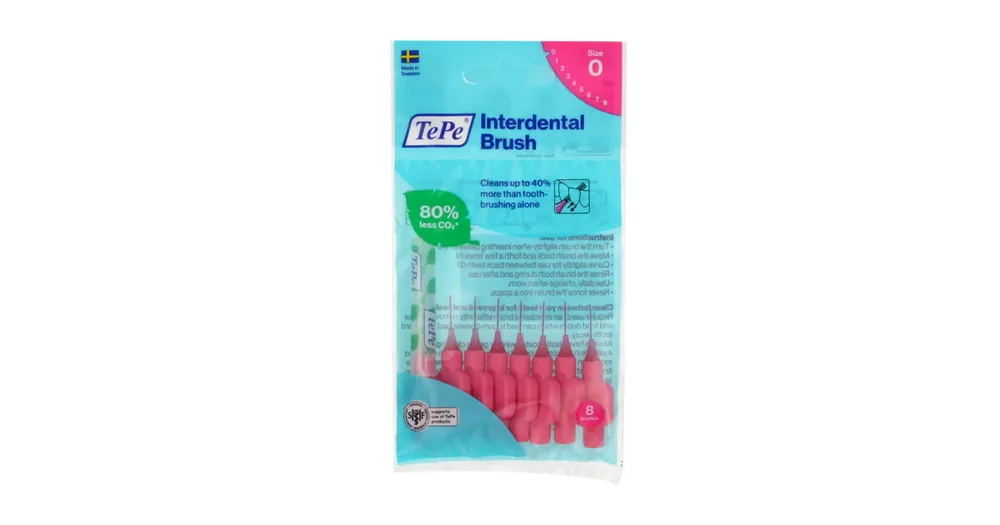 TePe Original mezizubní kartáčky 0 růžové (0,4 mm) 8 ks Objednat Nyní