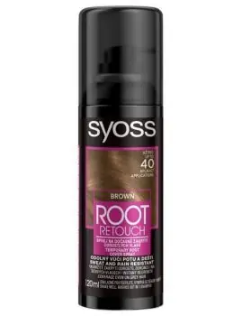 Hit Sezóny SYOSS Root Retouch BROWN 120ml - tónovací barva na odrosty ve spreji - hnědá