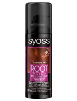 SYOSS Root Retouch CASHMERE RED 120ml - tónovací barva na odrosty ve spreji - červená Speciální Cena