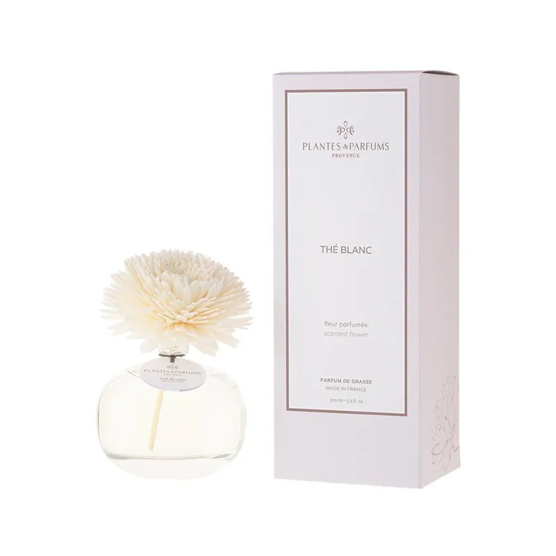 Speciální Cena Thé BlancVonný difuzér s květinou, 100 ml