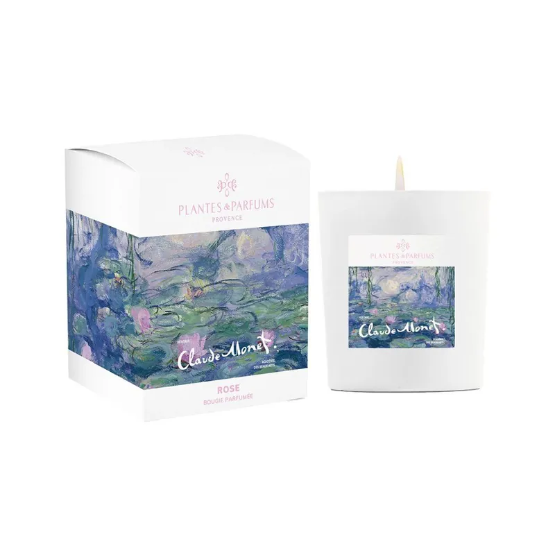 LeknínyVonná svíčka Claude Monet, 180 g Jen Po Omezenou Doba