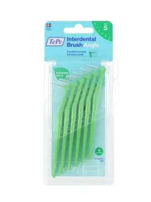 Levný TePe Angle mezizubní kartáčky 5 zelené (0,8 mm) 6 ks