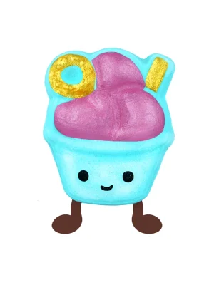 Gino The Gelato Fizzy RascalŠumivá bomba do koupele, 160 g Novinka