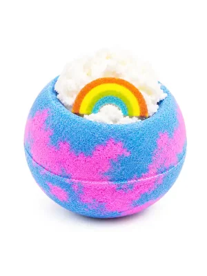 Sezónní Sleva Rainbow VibesŠumivá bomba do koupele, 160 g