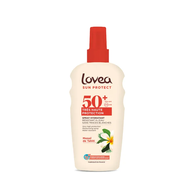 Spray Hydratant SPF 50+ - Monoi de TahitiHydratační opalovací sprej SPF 50+, 150 ml Finální Výprodej