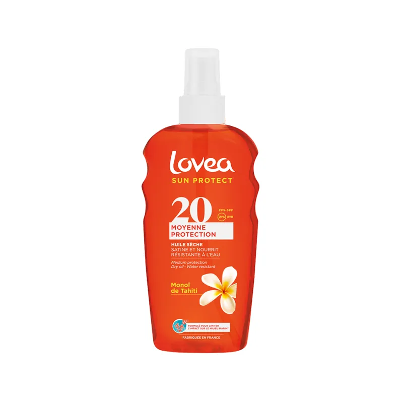 Huile Sèche SPF 20 - Monoi de TahitiSuchý olej na opalování SPF 20, 150 ml Omezená Nabídka