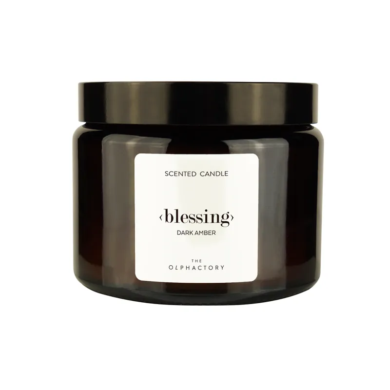Nová Kolekce DARK AMBER <blessing>Vonná svíčka, 360 g