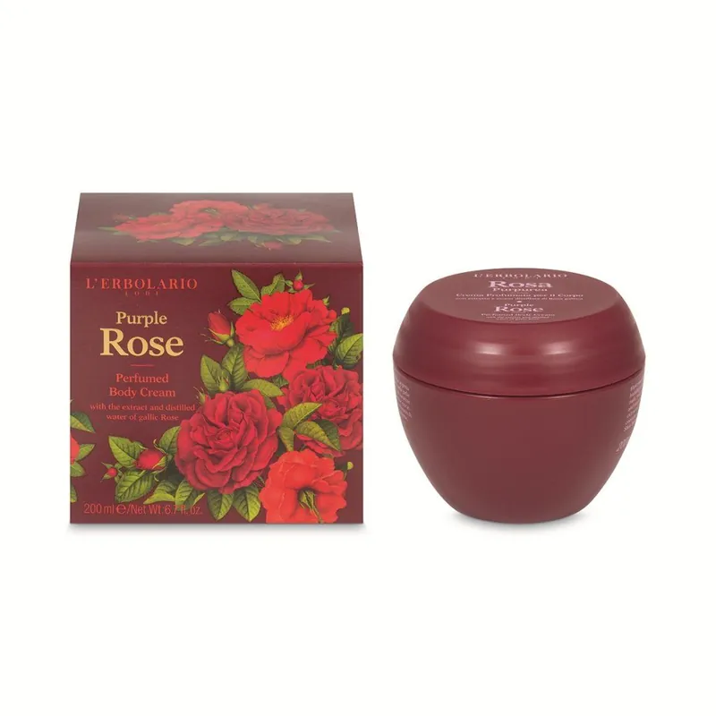 Vrácení Zdarma Purple Rose parfémovaný tělový krém 200 mlKvětinový tělový krém s keltskou růží