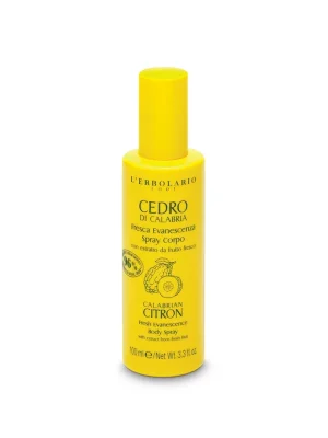 Must-Have Calabrian Citron tělový sprej Fresh Evanescence 100 mlCitrusový tělový sprej s kalábrijským cedrátem