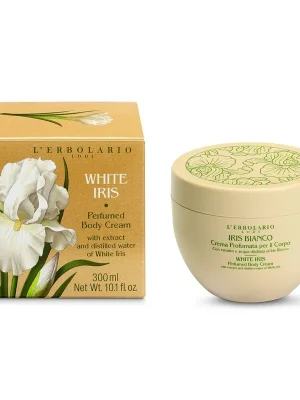 White Iris parfémovaný tělový krém 300 mlBohatý tělový krém s bílým kosatcem a shea máslem Tovární Cena