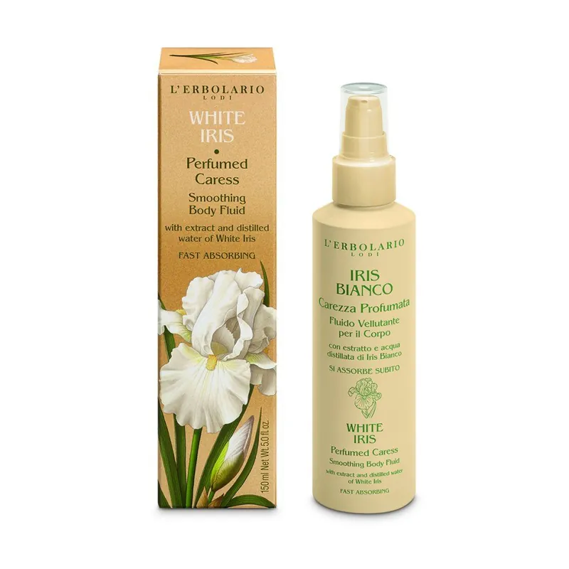 Akční Nabídka White Iris hedvábný tělový fluid Perfumed Caress 150 mlLehký tělový fluid s bílým kosatcem