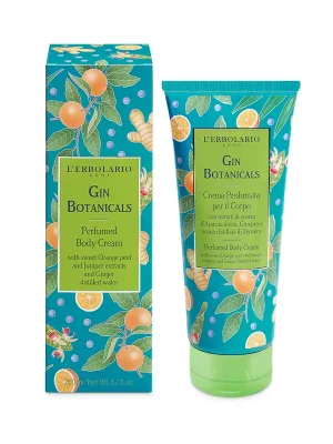 Gin Botanicals parfémovaný tělový krém 200 mlCitrusový tělový krém s pomerančem a jalovcem Aktuální