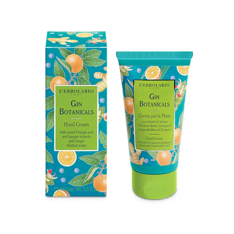 Akce Gin Botanicals krém na ruce 75 ml (limitovaná edice)Citrusový krém na ruce s pomerančem a jalovcem