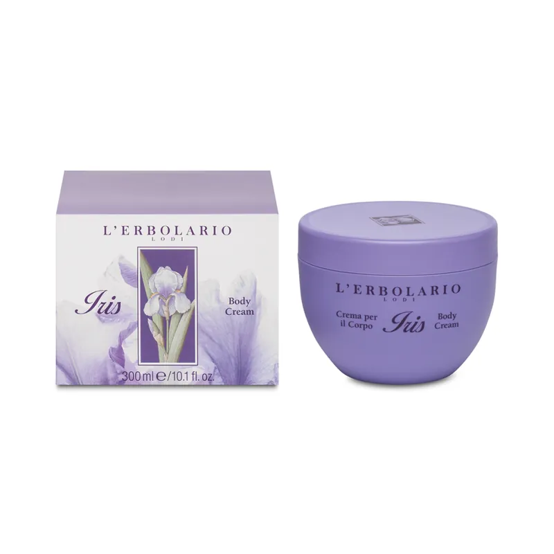 Must-Have Iris parfémovaný tělový krém 300 mlKvětinový tělový krém s kosatcem