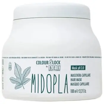 BES Colour Lock Maschera Midopla pH 3,0 - regenerační maska na vlasy pro fixaci barvy 1000ml Odeslání Ihned