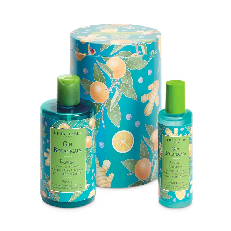 Nejlepší Cena Gin Botanicals Beauty Box Juniper Berries — sprchový gel 300 ml + deodorant 100 mlDárková kazeta Gin Botanicals s jalovcem