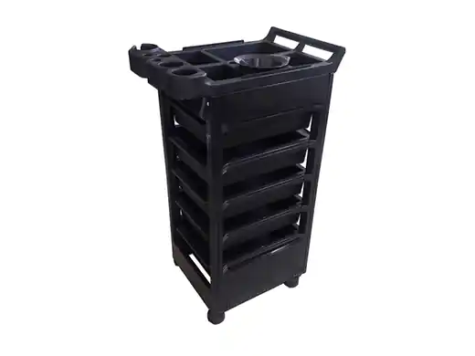 Kadeřnický stolek M-3010 černý Nejprodávanější