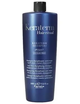 FANOLA Keraterm Anti-Frizz Disciplining Shampoo 1000ml - šampon proti krepatění vlasů Akční Cena