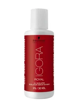 Nová Kolekce SCHWARZKOPF Igora Royal Oil Developer 9% (vol 30) - emulzní peroxid vodíků 60ml