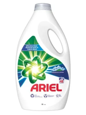 Horká Nabídka Ariel prací gel 48 dávek Mountain Spring 2,4 l (EXP 02/26)