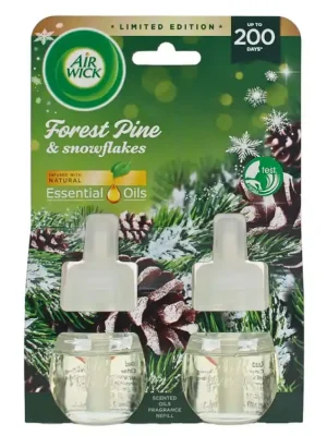 Akční Cena Air Wick Electric náplň 2 x 19 ml Essential Oils Vůně Borovice
