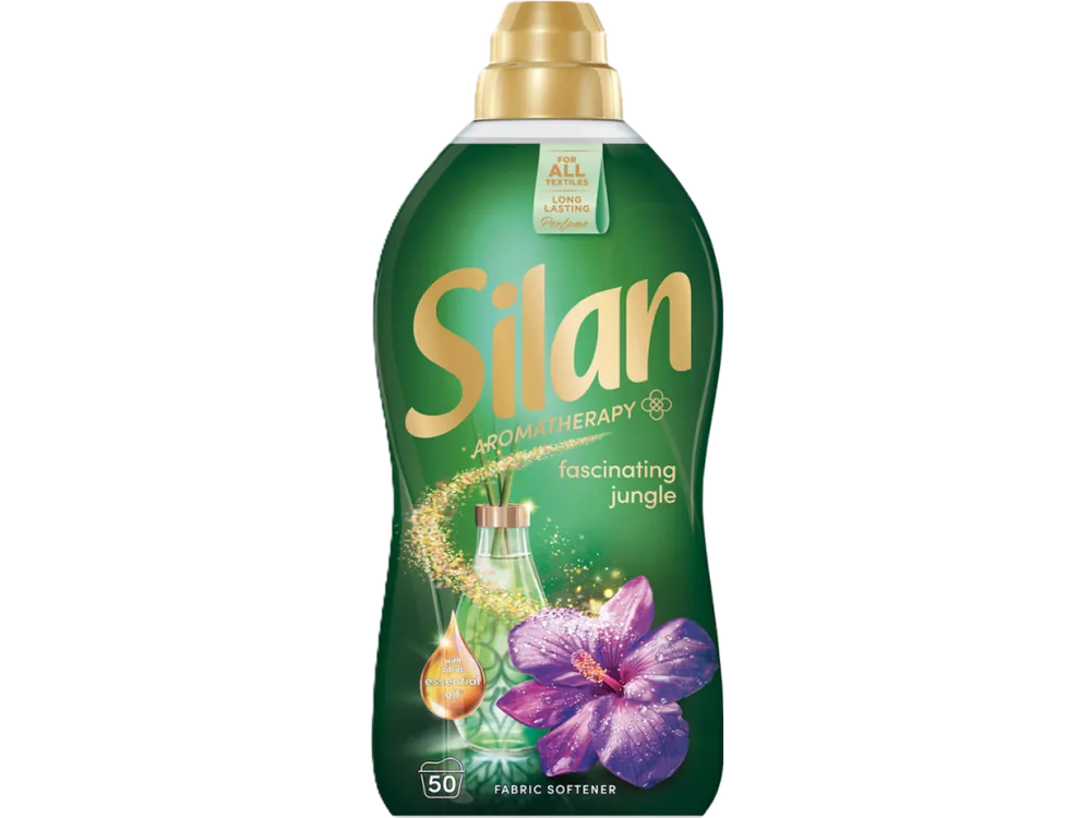 Nakupujte Hned Silan aviváž 50 dávek Aromatherapy Fascinating Jungle 1,1 l