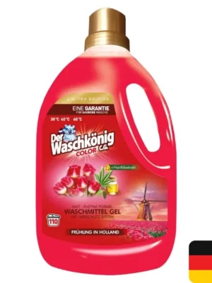 Výhodná Nabídka Waschkönig prací gel 110 dávek Color Frühling in Holland 3,305 l
