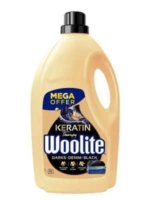 Výhodná Nabídka Woolite prací gel 75 dávek Darks, Denim, Black 4,5 l