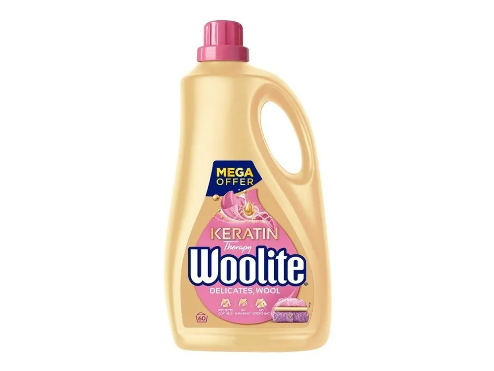 Woolite prací gel 60 dávek Delicates, Wool 3,6 l Ověřený