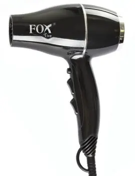 FOX Tiny Profesionální kompaktní fén na vlasy 2100W - černý Vrácení Zdarma