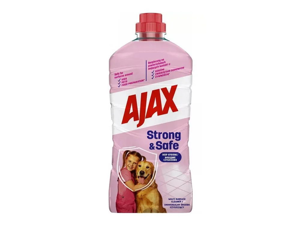 Ajax na podlahy 1 l Strong & Safe Kup Teď