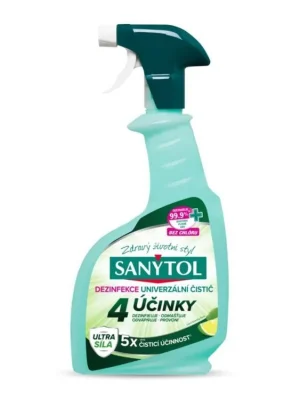 Must-Have Sanytol univerzální čistič 500 ml Dezinfekce - 4 Účinky Limetka