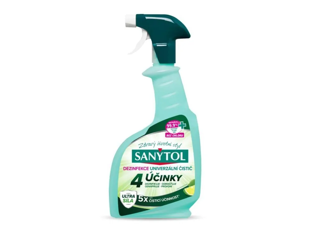 Must-Have Sanytol univerzální čistič 500 ml Dezinfekce - 4 Účinky Limetka