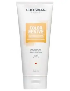 GOLDWELL Dualsenses Color Revive Conditioner 200ml - barevný kondicionér - Dark Warm Blonde Tovární Cena