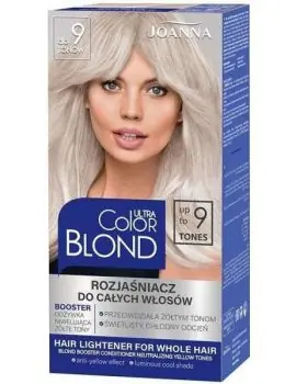 JOANNA Ultra Color BLOND 9 Tones - ultra silný zesvětlovač na vlasy - zesvětlení až o 9 odstínů Aktuální