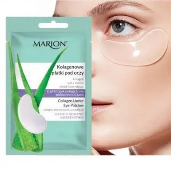 Aktuální MARION Face Gelové oční pásky s kolagenem a Aloe Vera - 2ks