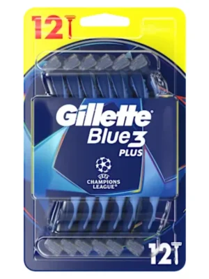 Akční Cena Gillette jednorázové holicí strojky Blue3 Plus 12 ks