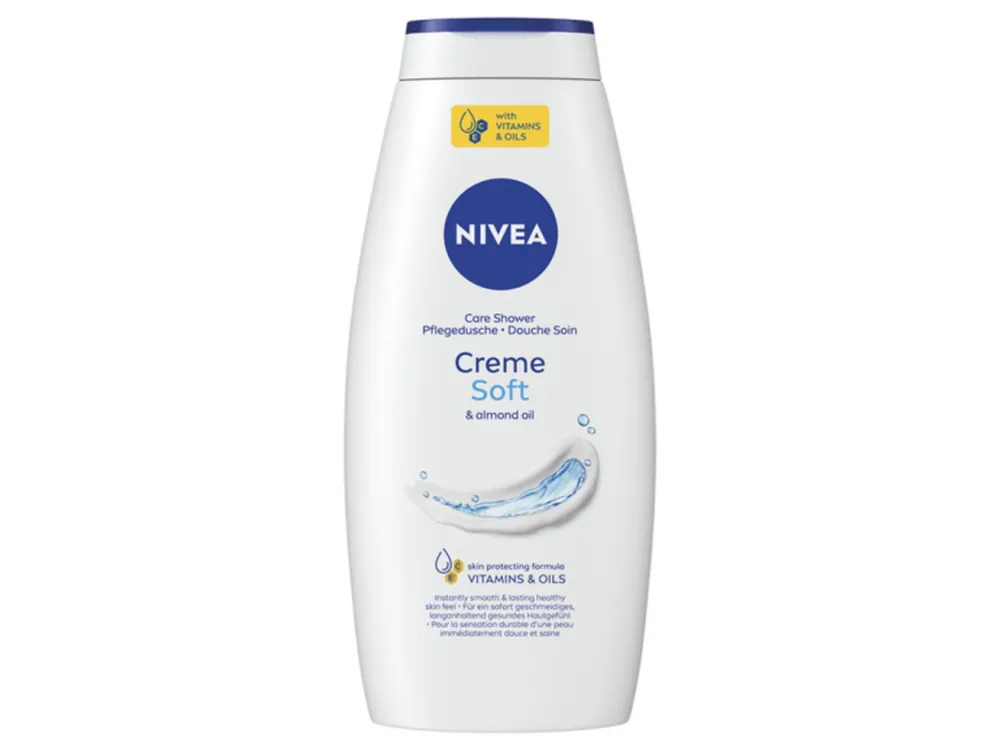 Akce Nivea sprchový gel 750 ml Creme Soft