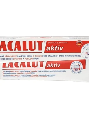 Lacalut zubní pasta 75 ml Aktiv Časově Omezené