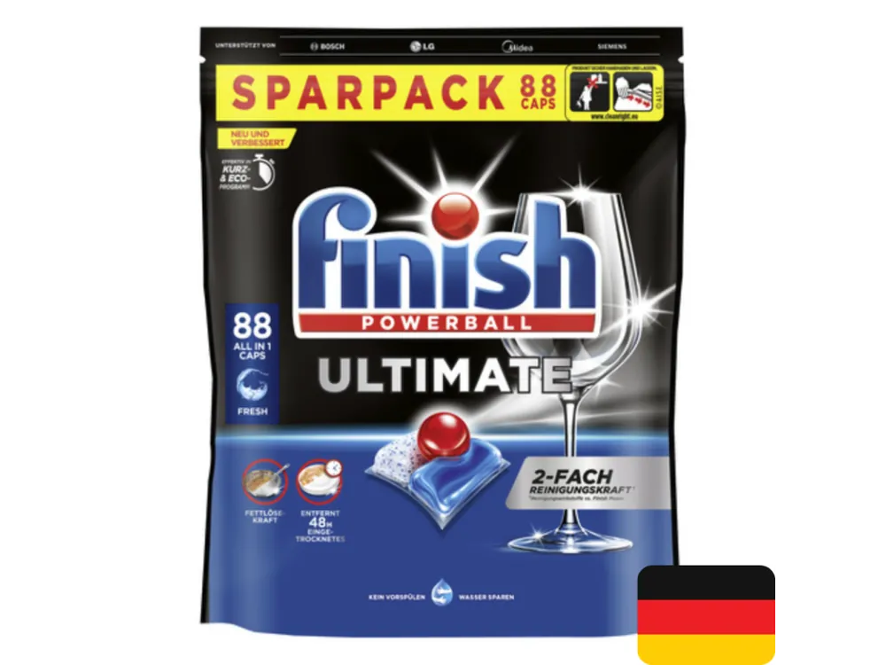 Finish tablety do myčky 88 ks Ultimate All in 1 Fresh Omezená Nabídka